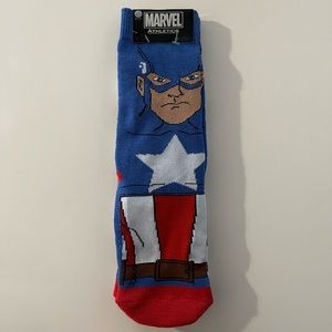 Marvel Athletics Captain America Socks 2 Pack